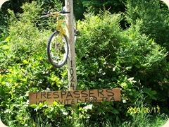 39.Sign on Quadra Island 39.Sign on Quadra Island