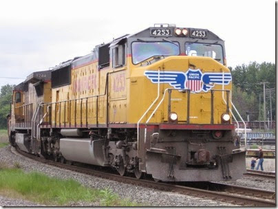 IMG_6310 Union Pacific SD70M #4253 at Peninsula Jct on May 12, 2007