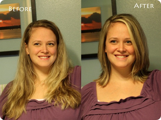 Before and After Hair