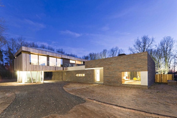 house at the edge of a forest by hilberink bosch architects 2 house at the edge of a forest by hilberink bosch architects 2