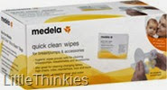 Medela Quick Clean Breastpump & Accessory Wipes (2)