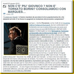 non c'è più giovinco