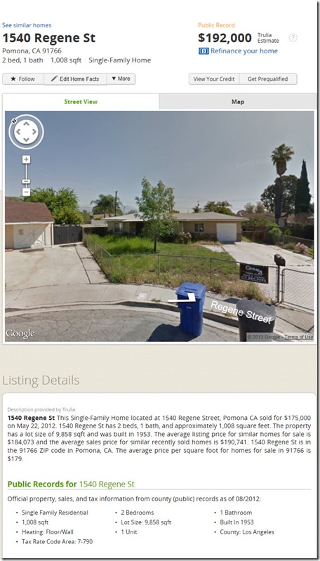Debs Webster Family Home in Pomona California Debs Webster Family Home in Pomona California