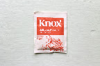 A package of gelatin from who-knows-when