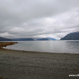 Praia no fim da Trilha no Chilkat State PArk - Haines, Alaska, EUA