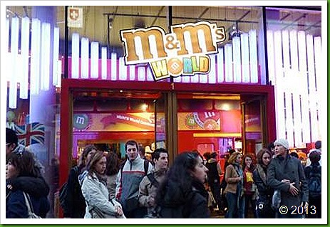 M & M's World.