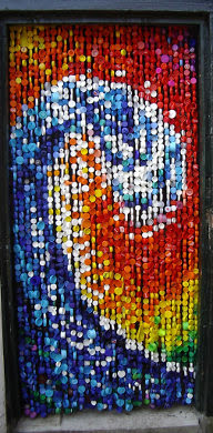Fly Curtains Made Of Plastic Bottle Caps Fvue