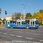 04.10.2010. Kraków, al. gen. Władysława Andersa. Scania CLL113, PS063. 123 - Płaszów..JPG