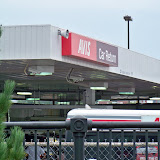 Avis is right next door to the stadium.