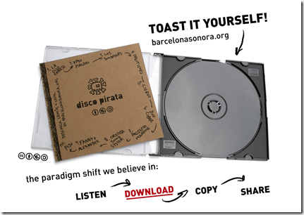 Barcelona Sonora - disco pirata - Share-the-project