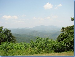 0939 Virginia - Blue Ridge Parkway North - Pine Spur Overlook view