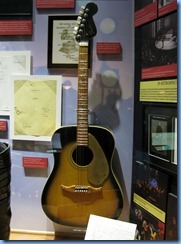 9479 Nashville, Tennessee - Discover Nashville Tour - Ryman Auditorium - Johnny Cash & June Carter display