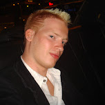 matt in a cab in New York City, United States 
