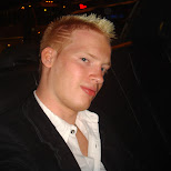 matt in a cab in New York City, New York, United States