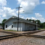"CStPM&amp;O Railroad Depot, Merrillan, Wisconsin" - copyright Paul August