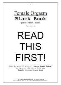 Cover of Lee Jenkins's Book Female Orgasm Black Book Quick Start Guide