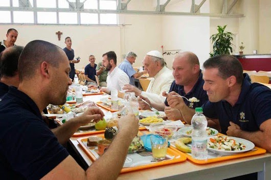 Cafeteria pope