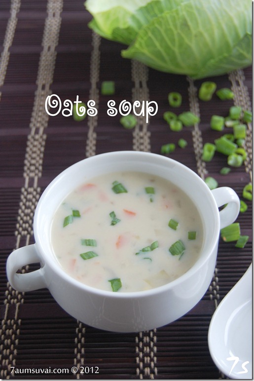 Oats soup
