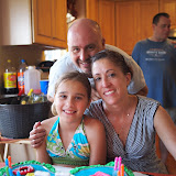 Mom, Dad and Daughter