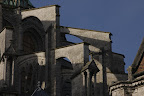 Flying buttresses, Chartres