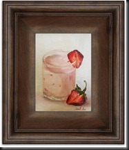 Strawberry Yogurt framed