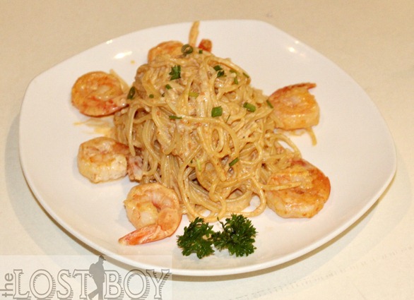 tokyo cafe creamy ebiko pasta tokyo cafe creamy ebiko pasta