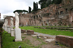Remains of the House of the Vestal Virgins