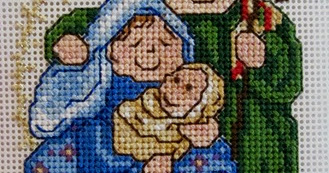 Tea and Talk: Cross-stitch Christmas Cards