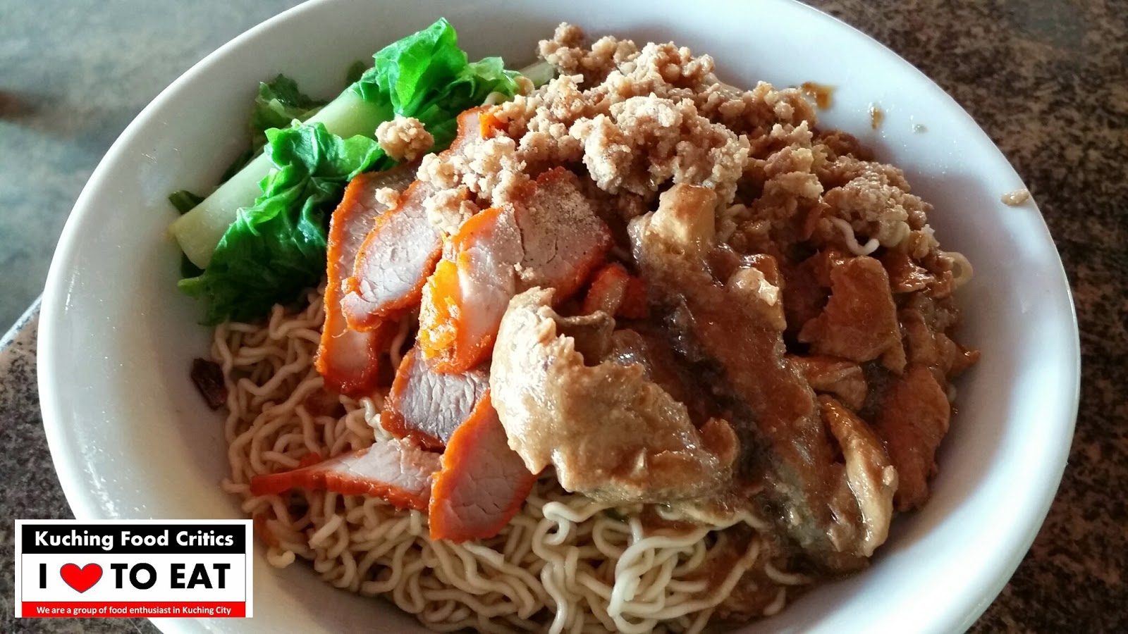 Kuching Food Critics Feng Sou Kolok Mee Xiao Pa Wang Jalan Stutong