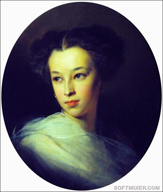 Ivan_K_Makarov-Natalia_Alexandrova_Pushkina,1849