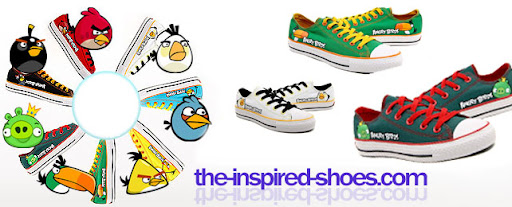 angry birds shoes print sneakers