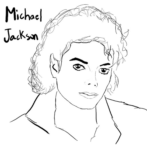 Dibujos de michael jackson faciles - Imagui