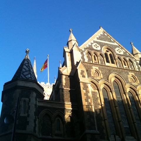 Southwark Cathedral - north western aspect