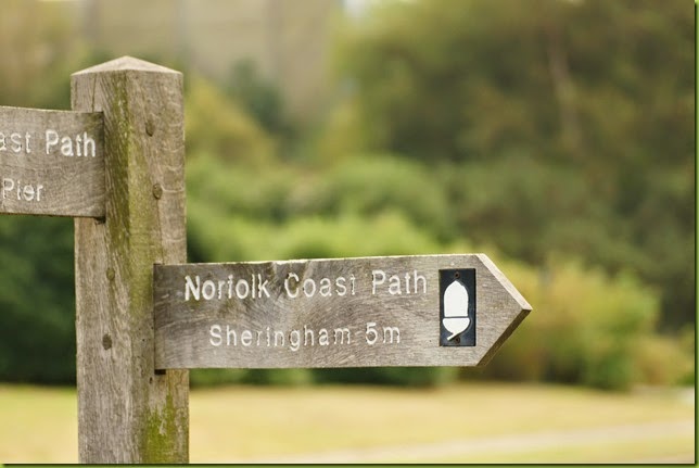 Norfolk coastal path Cromer to Sheringham