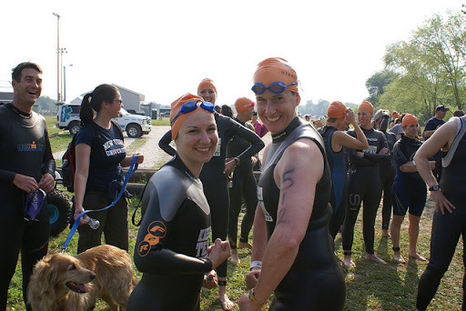 Sleeves or no sleeves? Either way, these wetsuits made us look -- and feel -- totally buff!
