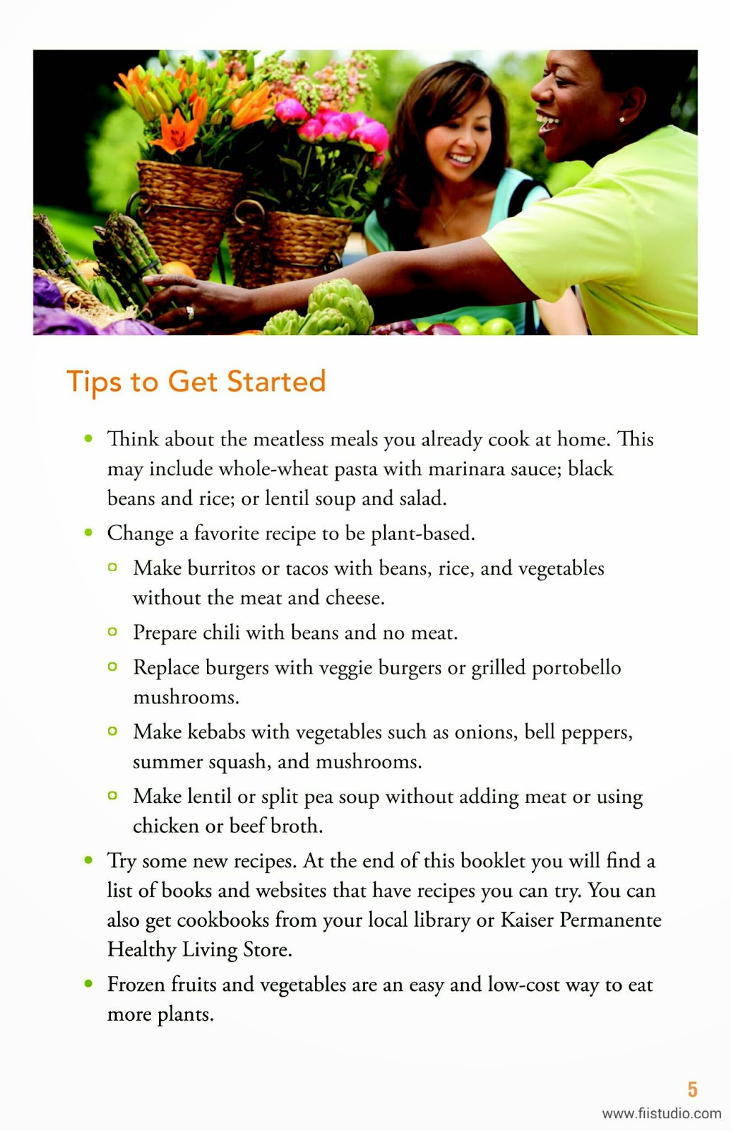 Healthy Living 123 (Since 2007) The Plantbased Diet