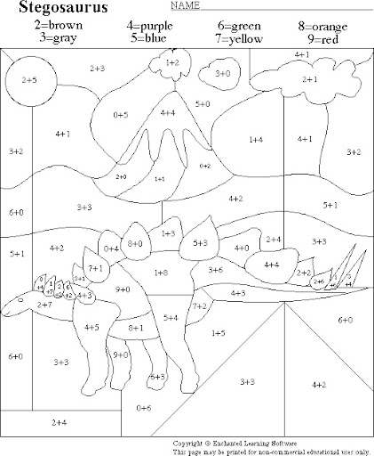 Dibujos para colorear por números - Imagui