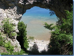 3369 Michigan Mackinac Island - Carriage Tours - Arch Rock