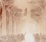 Hrothgar Salutes Beowulf In The Hall Of Heorot