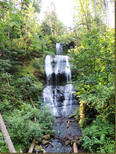 Royal Terrace Falls with a rise of about 120 feet