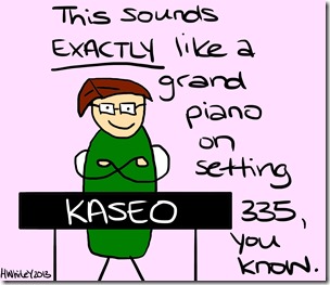 That White Girl - Internet Dating - casio grand piano same thing