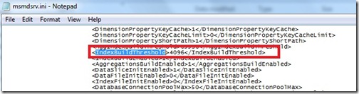 6 Modifying the msmdsrv.ini file