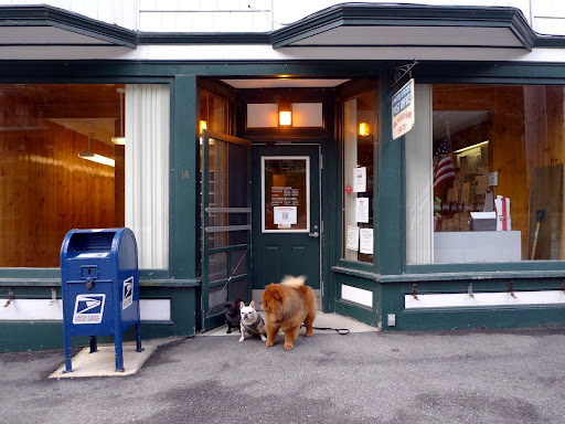 Girls!  What's going on here?  We dropped by the Post Office only to discover this place is a ghost town!  Where are all the people?