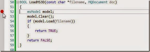 Set a breakpoint Set a breakpoint
