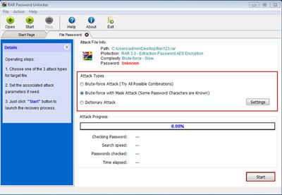 remove_RAR_file_password