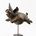 Object: 19566 - Feestvarken - 30 x 40 cm - € 2975,= - Jubileumprijs