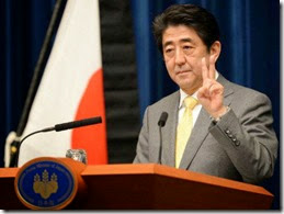 Primeiro-ministro japonês Shinzo Abe