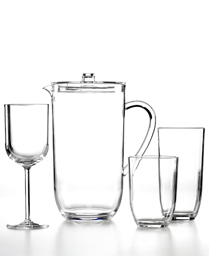 Our acrylic drinkware from the Martha Stewart Collection at Macy's is a stylish choice for entertaining and dining outdoors. (macys.com) Our acrylic drinkware from the Martha Stewart Collection at Macy's is a stylish choice for entertaining and dining outdoors. (macys.com)