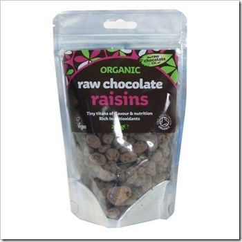 raw choc raisins