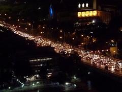 Rush hour traffic in BKK 
